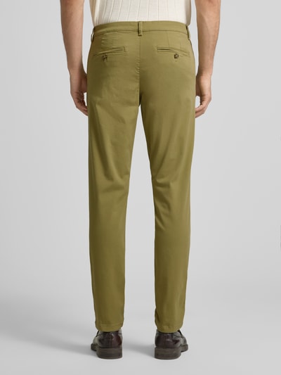 SELECTED HOMME Slim fit chino van katoenmix, model 'NEW MILES' Kaki - 5