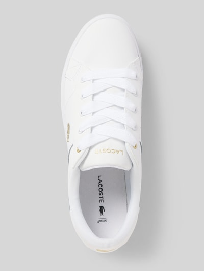 Lacoste Sneaker mit Label-Detail Modell 'ZIANE' Weiss 3