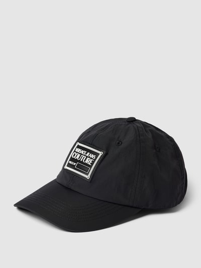Versace Jeans Couture Basecap mit Label-Patch Black 1
