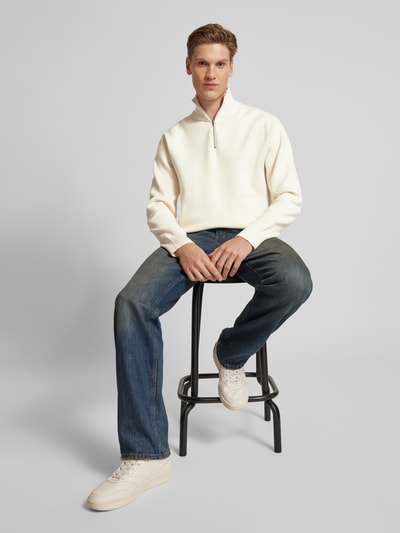 Jack & Jones Troyer mit Stehkragen Modell 'VESTERBRO' Offwhite 1