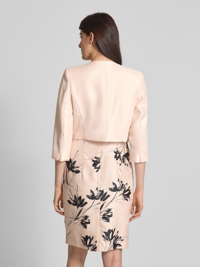 Christian Berg Cocktail Cocktailjacke mit 3/4-Arm Hellrosa Melange 5