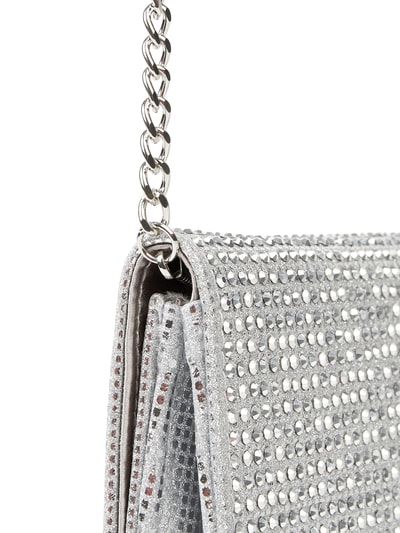 Jake*s Cocktail Clutch met siersteentjes Zilver - 5