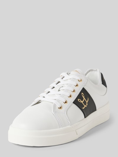 Leandro Lopes Sneaker aus Leder Modell 'Felix' Weiss 1