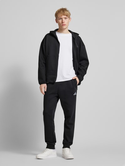 ADIDAS SPORTSWEAR Sweatjacke mit Kapuze Black 1