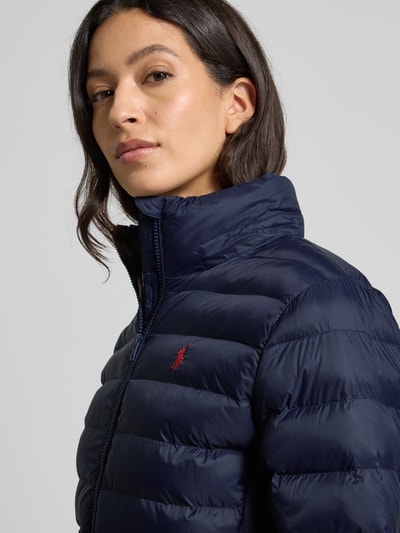 Polo Ralph Lauren Kurtka pikowana z wyhaftowanym logo Granatowy 3