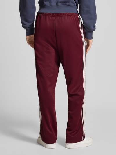 Pegador Wide fit trackpants met logo-applicatie, model 'Viro' Bordeaux - 5