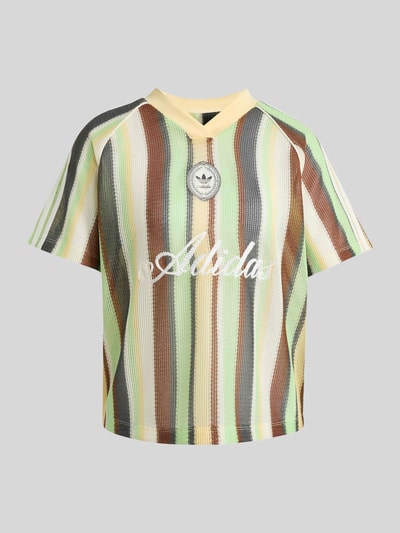 adidas Originals Oversize T-Shirt mit Logo-Stitching Hellgruen 2