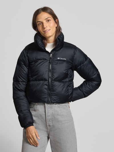 COLUMBIA Cropped Steppjacke mit Label-Print Modell 'Puffect™' Black 4