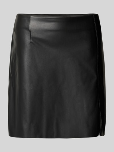 Vero Moda Mini-Rock in Lederoptik Modell 'NELLY' Black 2