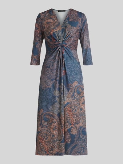 Betty Barclay Tailliertes Freizeitkleid mit Raffung an der Taille Rauchblau 2
