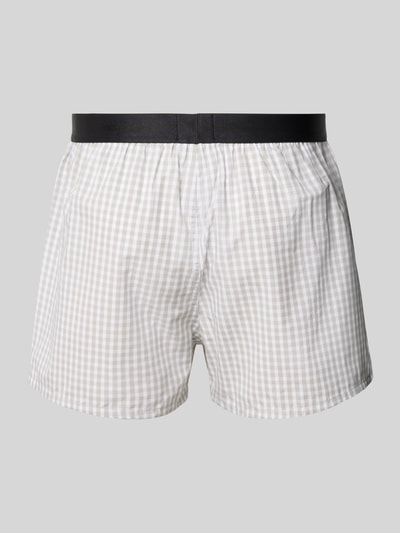 BOSS Boxershorts aus reiner Baumwolle im 2er-Pack Mittelgrau 3