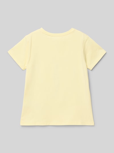 Name It T-Shirt mit Label-Detail Modell 'FIWI' Hellgelb 3
