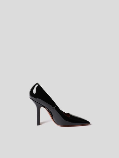 VETEMENTS Pumps mit Label-Print  Schwarz 4