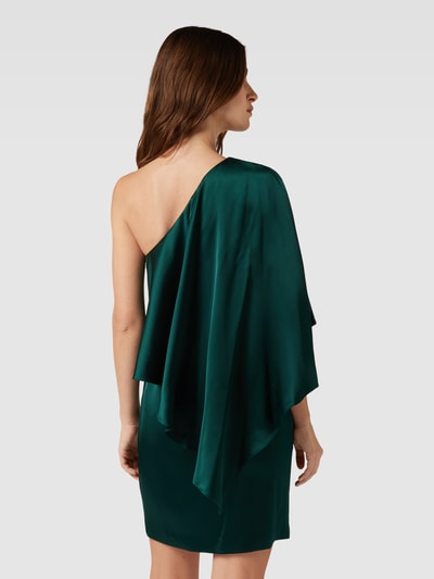 Lauren Ralph Lauren Cocktailjurk met one shoulder-band, model 'DIETBALD' Groen - 5