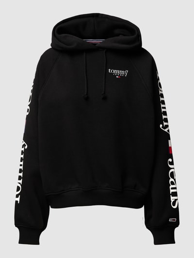 Tommy Jeans Hoodie mit Logo-Stitching Black 2