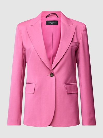 Weekend Max Mara Blazer mit Knopfverschluss Modell 'VALDA' Fuchsia 2