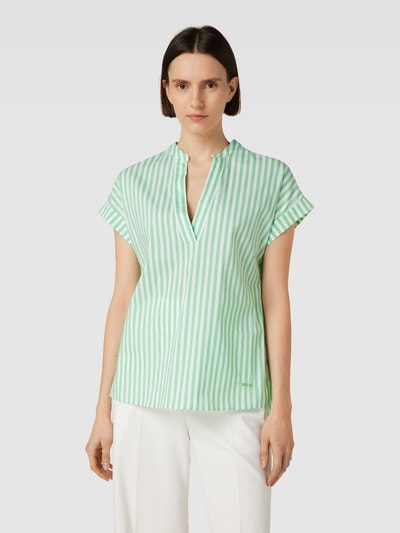 JOOP! Blouse met V-hals Neon groen - 4