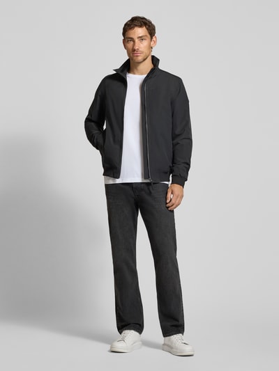 Didriksons Regular Fit Jacke mit Stehkragen Modell 'Alvin' Black 1