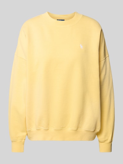 Polo Ralph Lauren Oversized sweatshirt met labelstitching Geel - 2