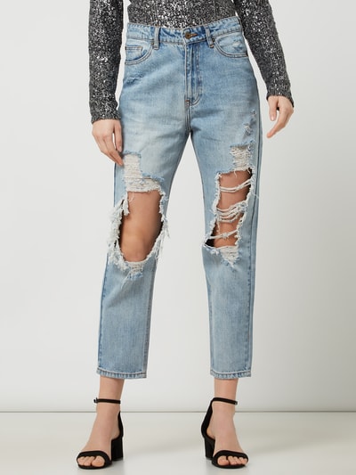 Bardot Mom fit jeans van katoen  Jeansblauw - 4