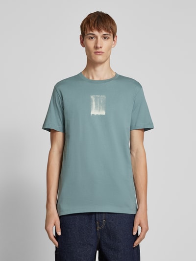 Calvin Klein Jeans T-Shirt mit Label-Print Lind 4