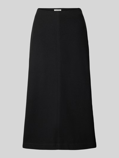 Christian Berg Woman Midirok met siernaad Zwart - 1