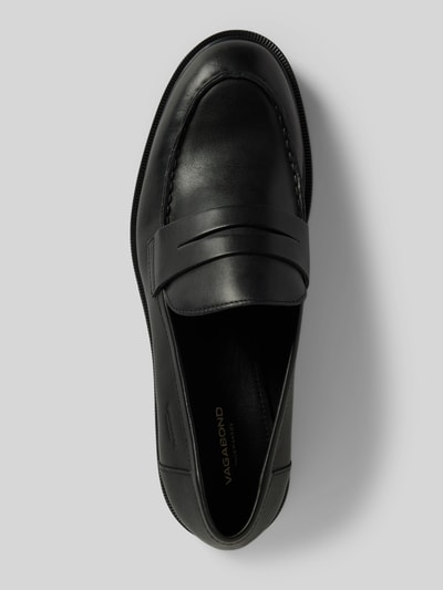 Vagabond Penny-Loafer aus Leder mit Schaftbrücke Modell 'AMINA' Black 3