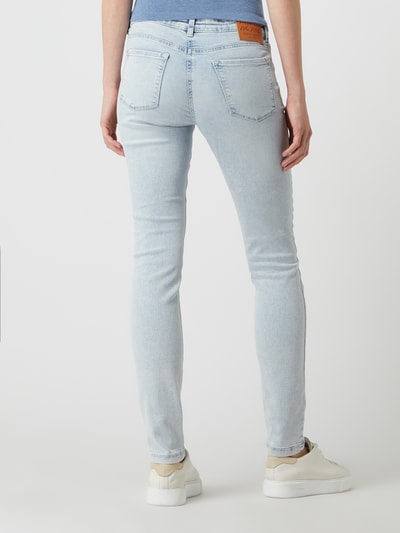 MAC Skinny Fit Jeans mit Lyocell-Anteil  Hellblau 5