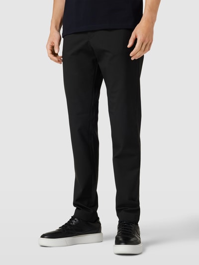 SELECTED HOMME Slim Fit Chino mit Viskose-Anteil Modell 'Dave' Black 4