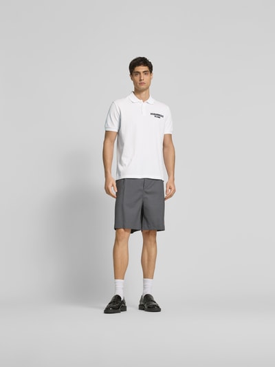 Dsquared2 Regular Fit Poloshirt aus Baumwolle Weiss 1