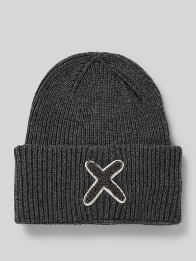 Unio Beanie mit Kaschmir-Anteil Anthrazit Melange 1