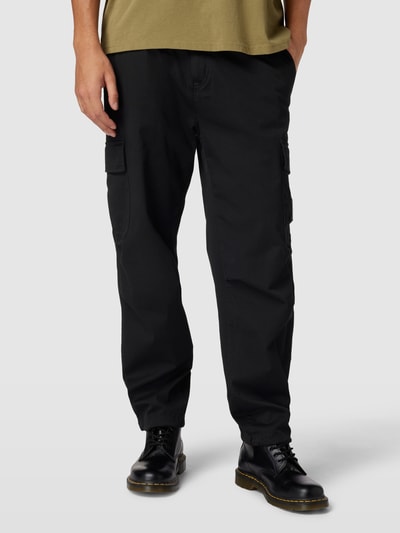 Calvin Klein Jeans Cargohose mit Label-Detail Black 4