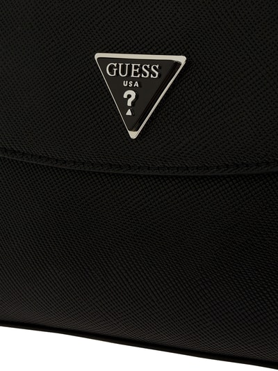 Guess Hobotas met logo-applicatie, model 'Cordelia' Zwart - 2