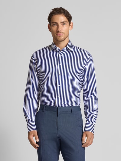 ETERNA Modern Fit Business-Hemd mit Kentkragen Marine 4