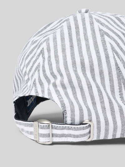 Barbour Basecap aus reiner Baumwolle Modell 'CRESSWELL' Marine 3