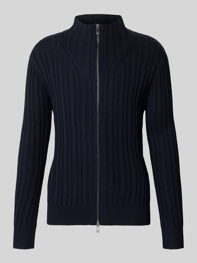 Armani Exchange Strickjacke mit Zweiwege Reißverschluss Dunkelblau 2
