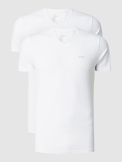 JOOP! Collection T-Shirt mit Stretch-Anteil im 2er-Pack  Weiss 1