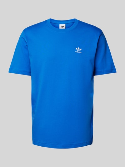 adidas Originals T-shirt z wyhaftowanym logo Królewski niebieski 2