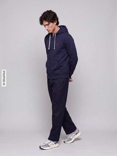 Polo Ralph Lauren Sweatjacke mit Logo-Stickerei Marine 1