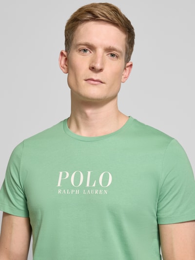 Polo Ralph Lauren Underwear T-Shirt mit Label-Print Mint 3