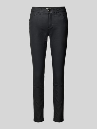 Tom Tailor Jeansy o kroju skinny fit z mieszanki wiskozy model ‘LUCIE SKINNY’ Czarny 2