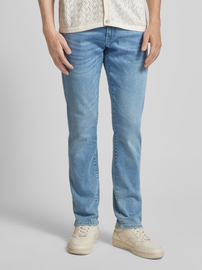 Only & Sons Slim fit jeans in 5-pocketmodel, model 'LOOM' Lichtblauw - 4