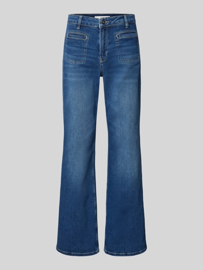 Someday Straight Leg Jeans mit Leistentaschen Modell 'Carie french' Marine 2