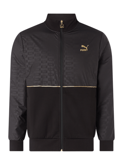 PUMA PERFORMANCE Sweatjacke mit Kontrasteinsatz Modell 'Luxe' Black 2