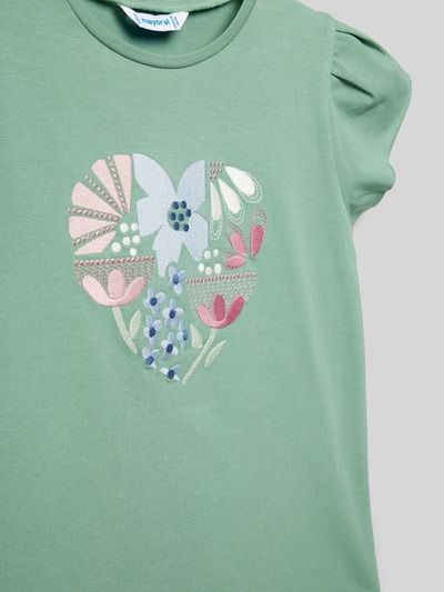 Mayoral T-Shirt mit Motiv-Print Mint 2