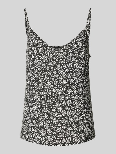 Vero Moda Trägertop aus Viskose mit floralem Muster Modell 'EASY JOY' Black 2