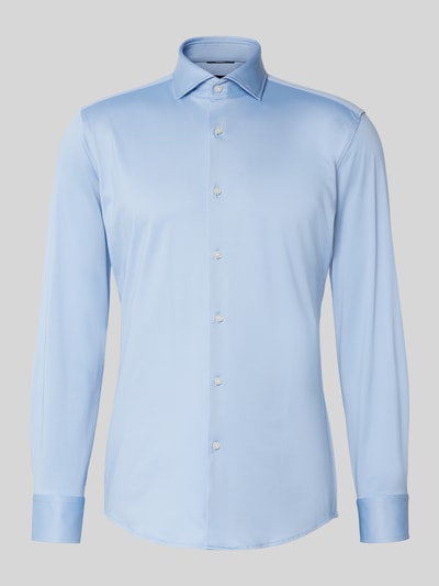 BOSS Slim Fit Businesshemd aus atmungsaktivem Material Modell 'P-HANK-SPREAD' Bleu 2