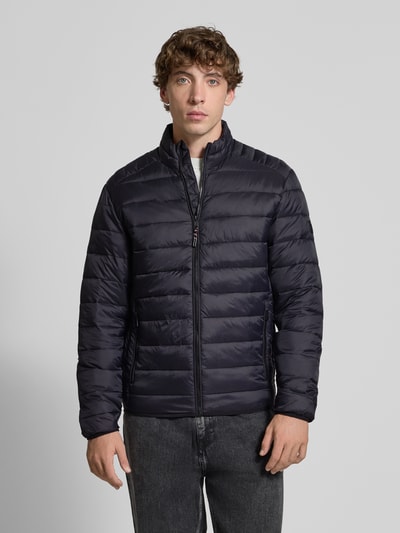 Jack & Jones Steppjacke mit Reißverschluss Modell 'BRADLEY' Black 4