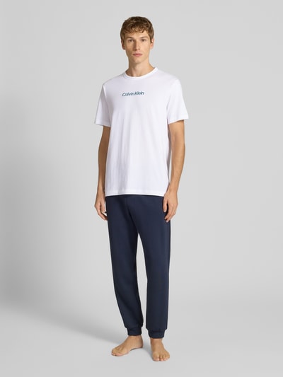 Calvin Klein Underwear T-shirt z wyhaftowanym logo Biały 1