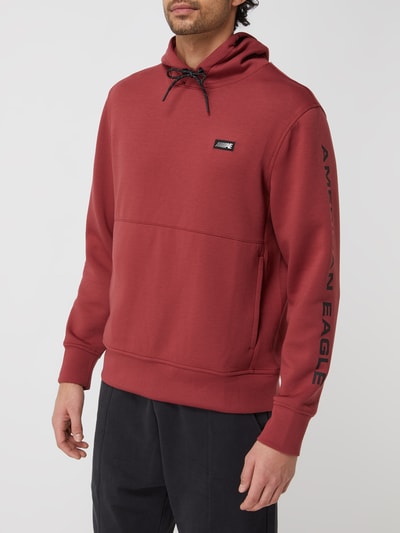 American Eagle Europe Hoodie mit Logo  Rot 4